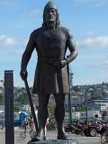 Памятник викингу в Тронхейме